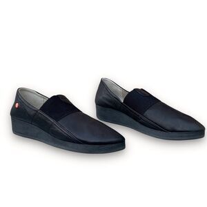 Softinos by Fly London Amo 8 Smooth Leather Slip on Comfort Shoes Leather EU 40